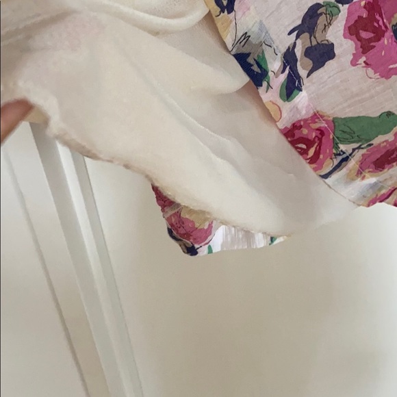 FLORAL SILK LIKE DRESS - Picture 2 of 5